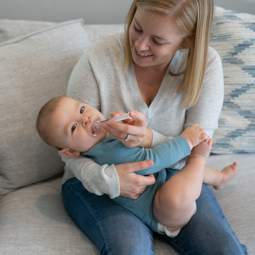 Dr. Brown's Pacidose Medication Dispenser | Fuss-Free Baby Medicine Delivery | Stage 1 (0-6m) & Stage 2 (6-18m)