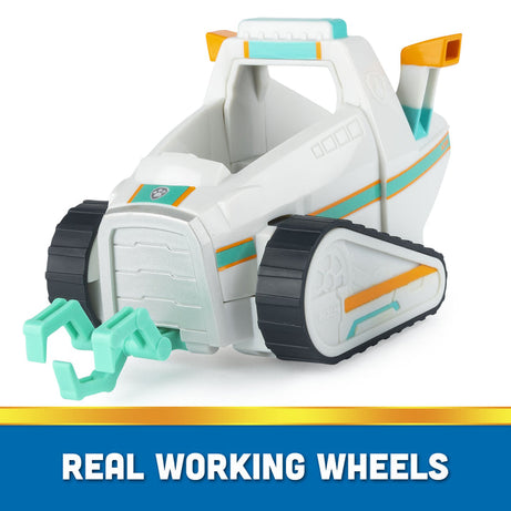 Paw Patrol Everest’s Snow Plow - Eco-Friendly Toy Vehicle with Collectible Everest Figure for Kids Ages 3 and Up