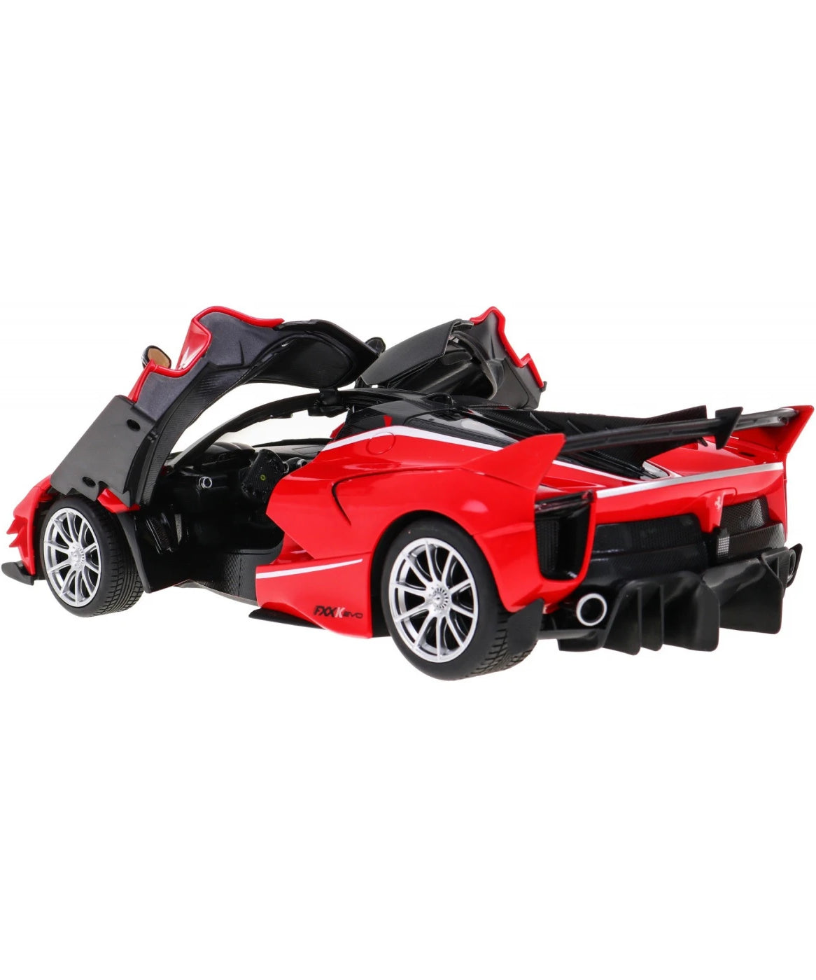 RASTAR R/C 1:14 Ferrari FXX K Evo – Officially Licensed Remote Control Supercar with Working Lights, Manually Opening Doors & Realistic Ferrari Styling – Red | Perfect Gift for Kids 6 Years & Above - MINIMEE KIDS