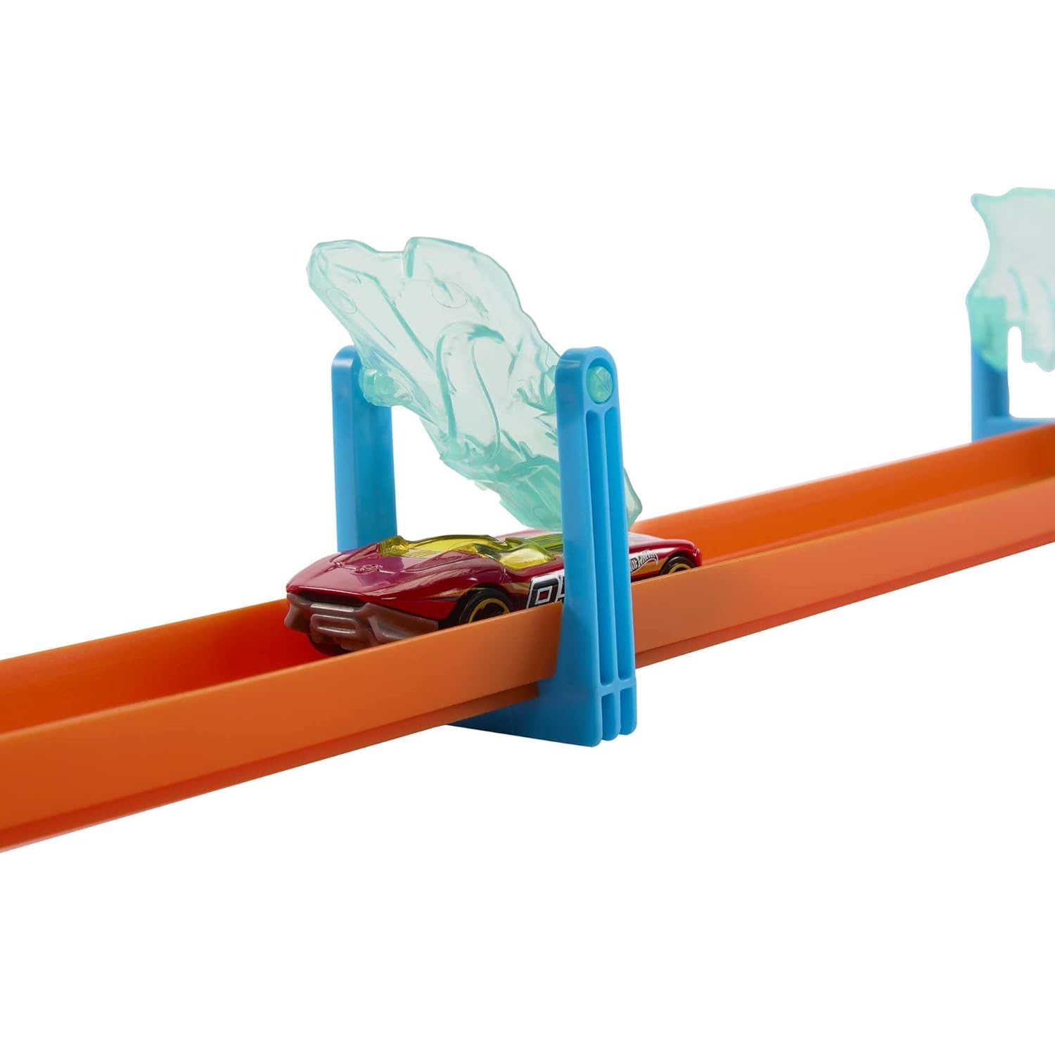 Hot Wheels Track Builder Ice Crash Pack - Build Your epic Crash Unassembled Track Set for 4+ Years - MINIMEE KIDS