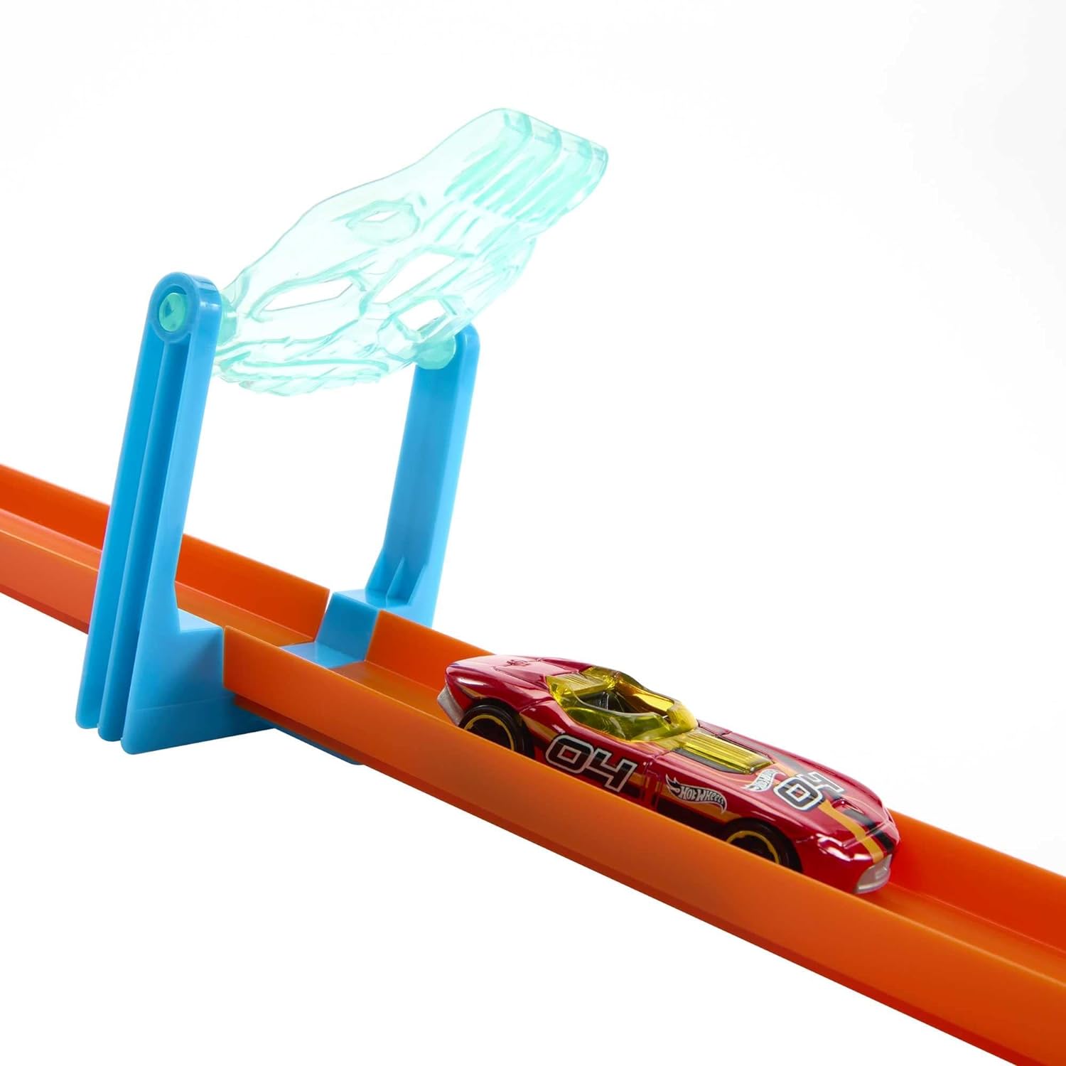 Hot Wheels Track Builder Ice Crash Pack - Build Your epic Crash Unassembled Track Set for 4+ Years - MINIMEE KIDS