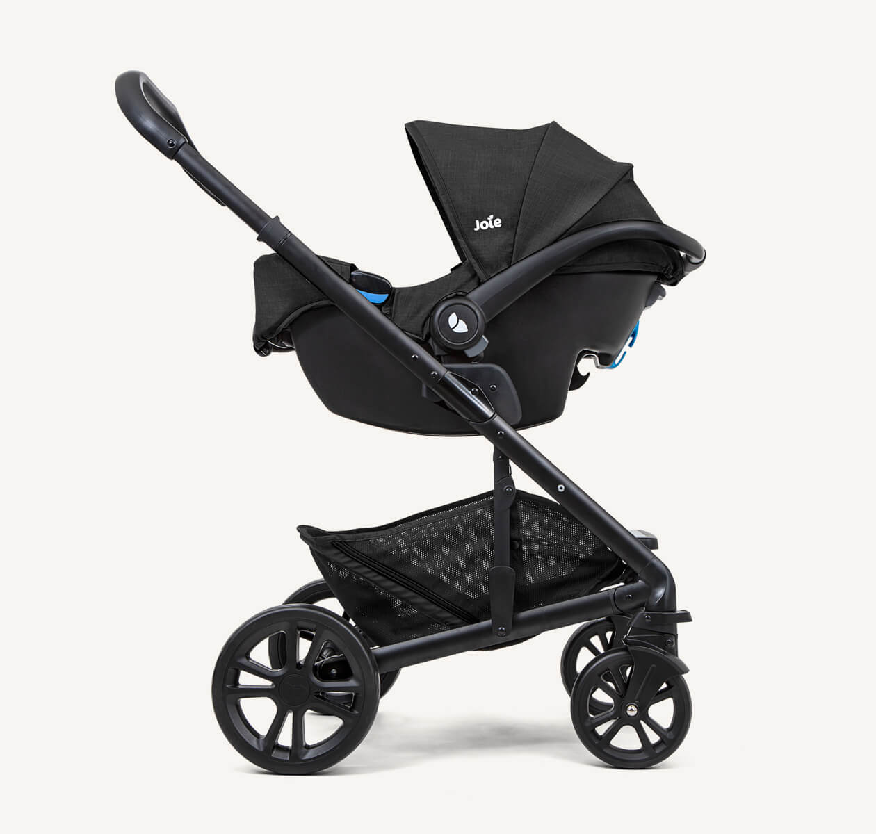 Joie Gemm™ Group 0+ Infant Car Seat | FAA Approved Aviation Carrier for Birth to 13kg | ECE R44/04 Certified | Side Impact Protection & SoftTouch 5-Point Harness | Available in Pebble, Foggy Grey, Shale & Ember - MINIMEE KIDS