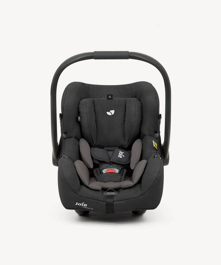 Joie i-Gemm™ 3 i-Size Infant Car Seat | FAA Approved Aviation Carrier for Birth to 12 Months (40-85cm) | Tri-Protect™ Headrest with Intelli-Fit™ Memory Foam | 90° Spin Compatible - MINIMEE KIDS