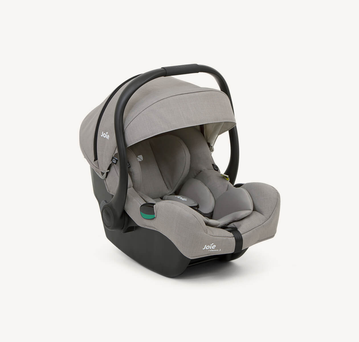 Joie i-Gemm™ 3 i-Size Infant Car Seat | FAA Approved Aviation Carrier for Birth to 12 Months (40-85cm) | Tri-Protect™ Headrest with Intelli-Fit™ Memory Foam | 90° Spin Compatible - MINIMEE KIDS