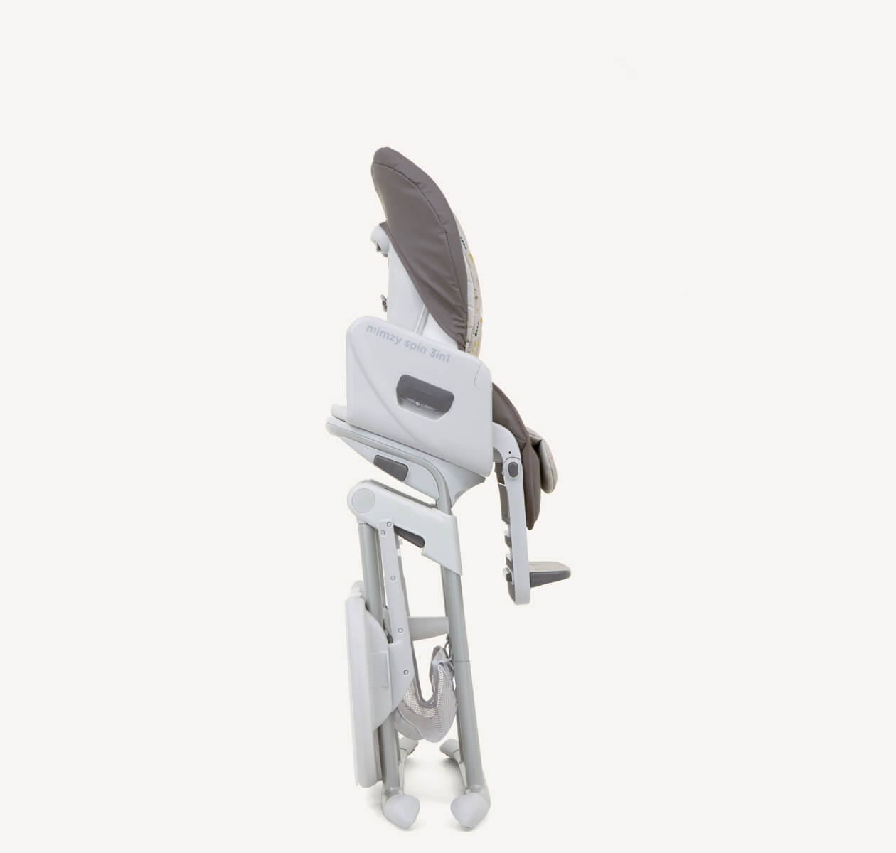Joie Mimzy Spin 3in1 Highchair | 360° One-Hand Activated Swivel Seat | Newborn to 15kg | 5 Tilt & 5 Height Positions | Compact Standing Fold | Premium Baby Feeding Chair - MINIMEE KIDS