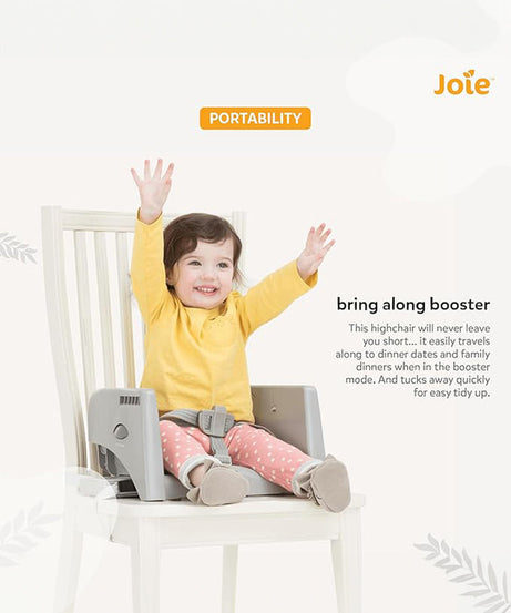 Joie Multiply 6-in-1 Convertible Highchair | Baby to Toddler Booster & Play Table | Adjustable Height & Recline | 6m-6y - Starry Night - MINIMEE KIDS