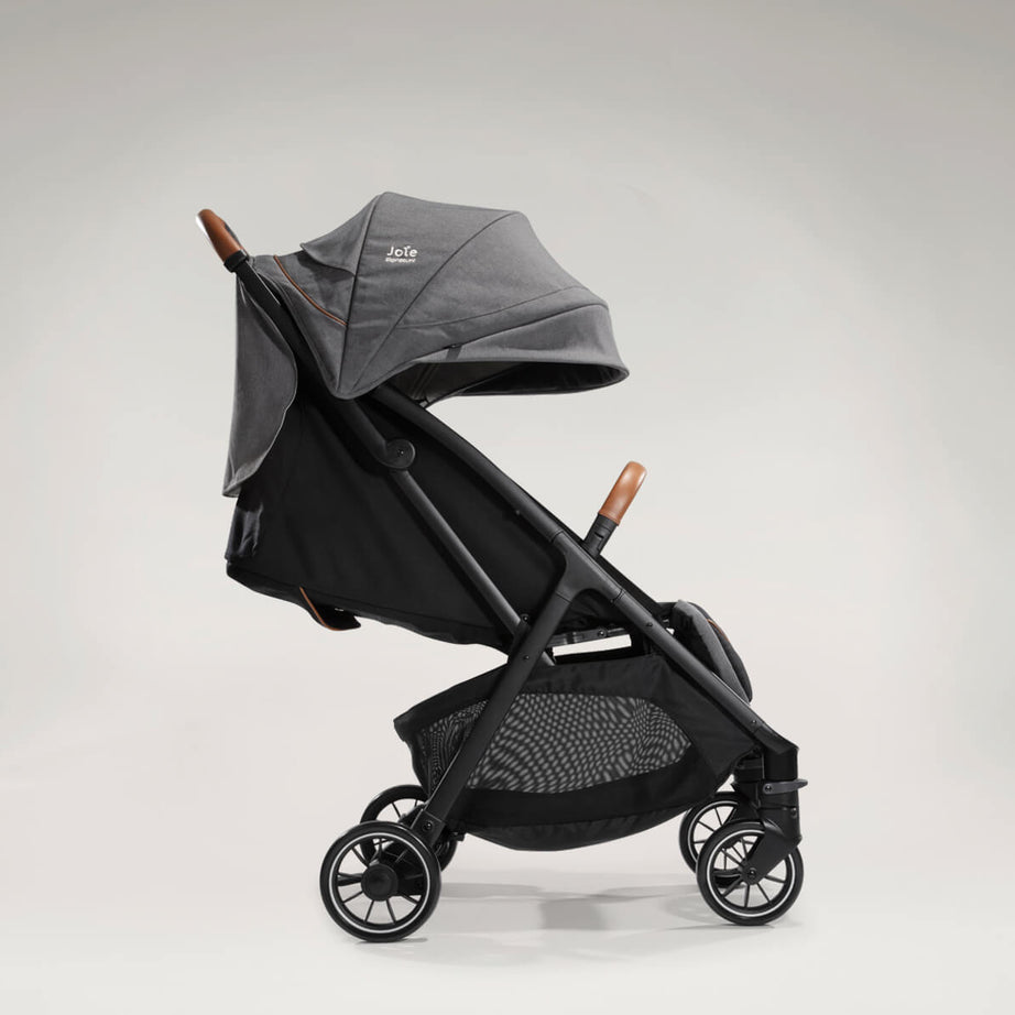Joie Signature Parcel - Carbon - Versatile 3-in-1 Compact Stroller, Supports up to 22kg