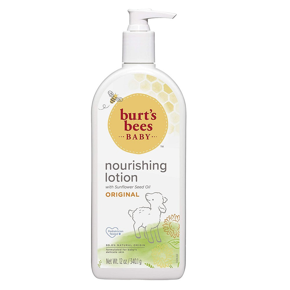 Burt’s Bees Baby Nourishing Lotion with Sunflower Seed Oil 340.1g | Original Formula - MINIMEE KIDS