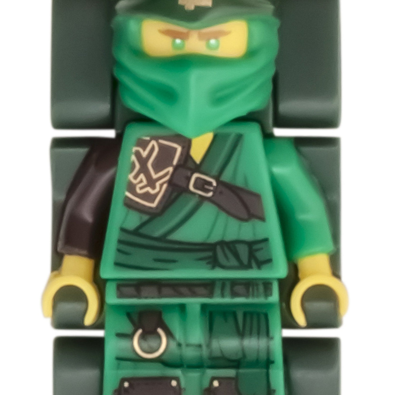 LEGO Ninjago 8021650 LLOYD Buildable Minifigure Link Watch, with Interchangeable Links, Analog Display, and Integrated Lloyd Minifigure, Water-Resistant Toy for Kids Aged 6+ (24 Pieces)