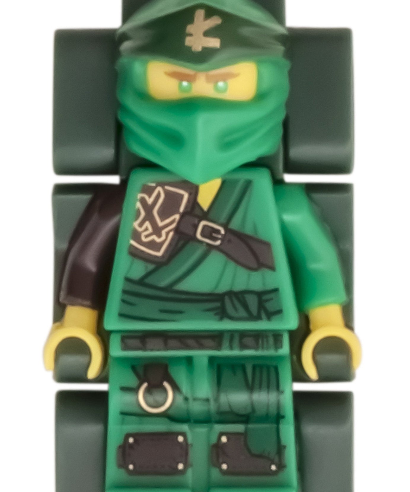 LEGO Ninjago 8021650 LLOYD Buildable Minifigure Link Watch, with Interchangeable Links, Analog Display, and Integrated Lloyd Minifigure, Water-Resistant Toy for Kids Aged 6+ (24 Pieces)