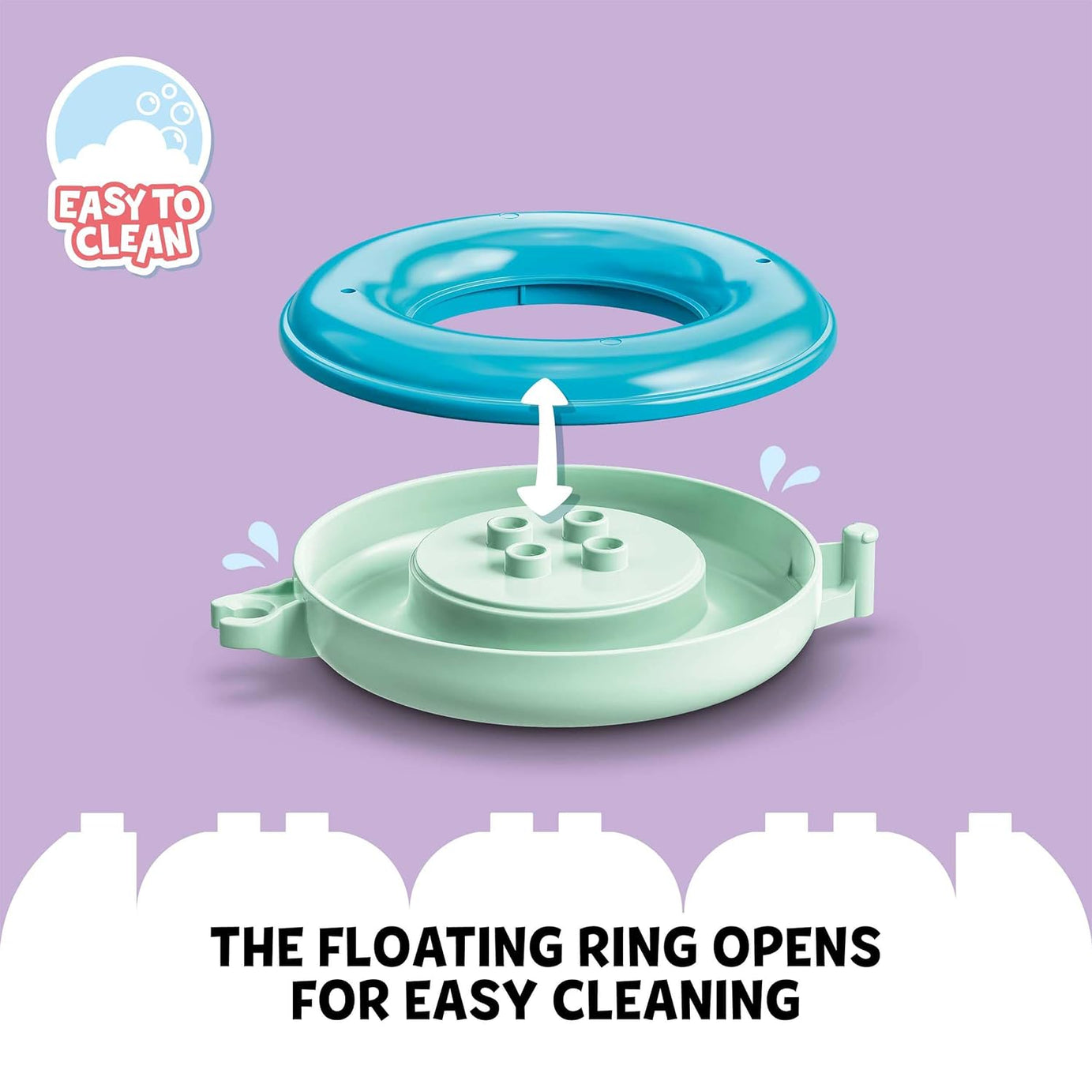 LEGO 10966 Duplo Bath Time Fun Floating Animal Island For Ages 1.5 Years and Up