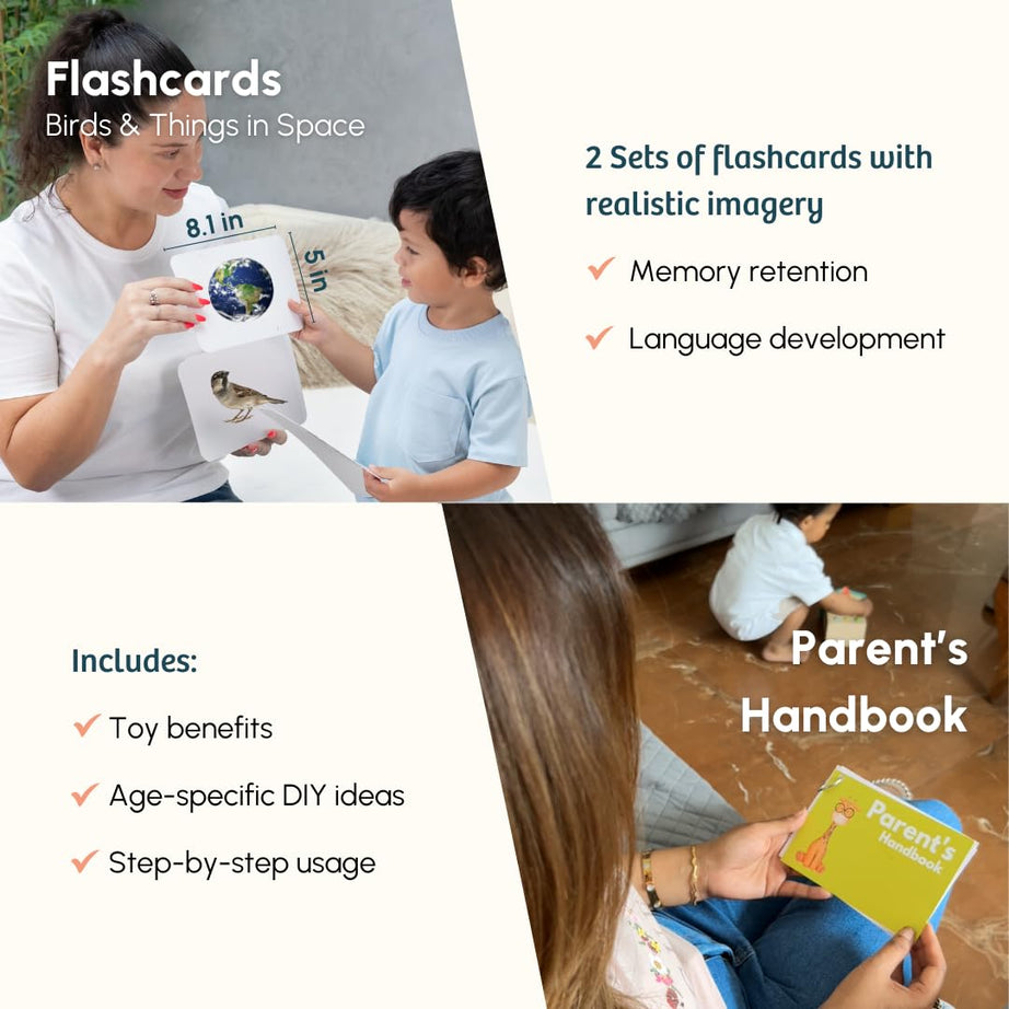 Curious Cub Play & Learn Montessori Kit - Level 11 for 24 Months+, A Curated Box of 10 Engaging Educational Toys to Develop Numeracy, Problem-Solving, and Fine Motor Skills