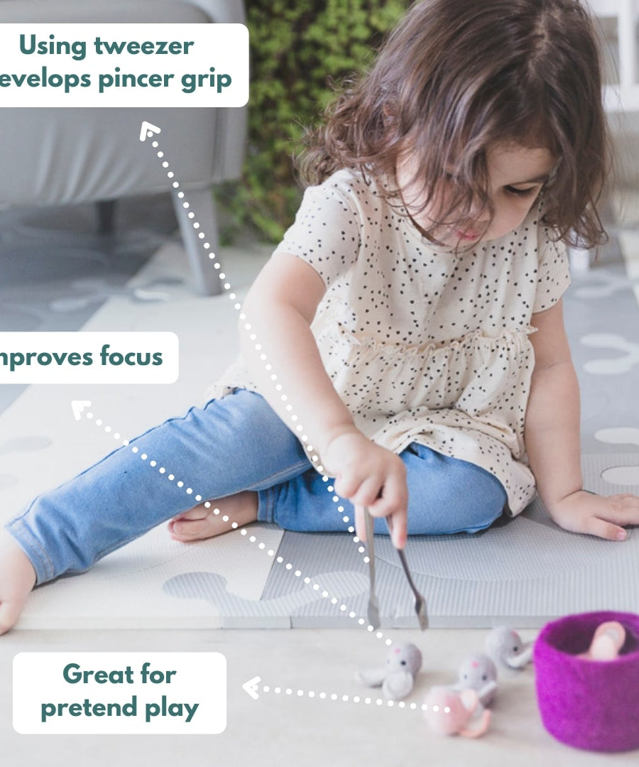 Curious Cub Play & Learn Montessori Kit - Level 11 for 24 Months+, A Curated Box of 10 Engaging Educational Toys to Develop Numeracy, Problem-Solving, and Fine Motor Skills