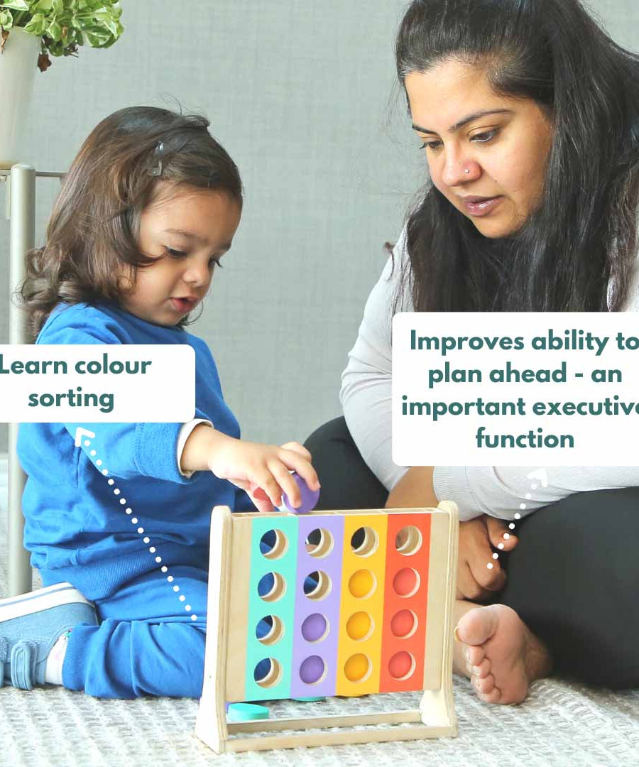 Curious Cub Play & Learn Montessori Kit - Level 11 for 24 Months+, A Curated Box of 10 Engaging Educational Toys to Develop Numeracy, Problem-Solving, and Fine Motor Skills
