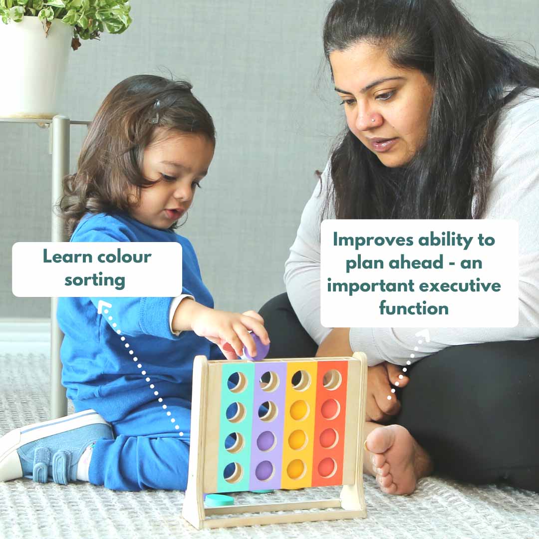 Curious Cub Play & Learn Montessori Kit - Level 11 for 24 Months+, A Curated Box of 10 Engaging Educational Toys to Develop Numeracy, Problem-Solving, and Fine Motor Skills