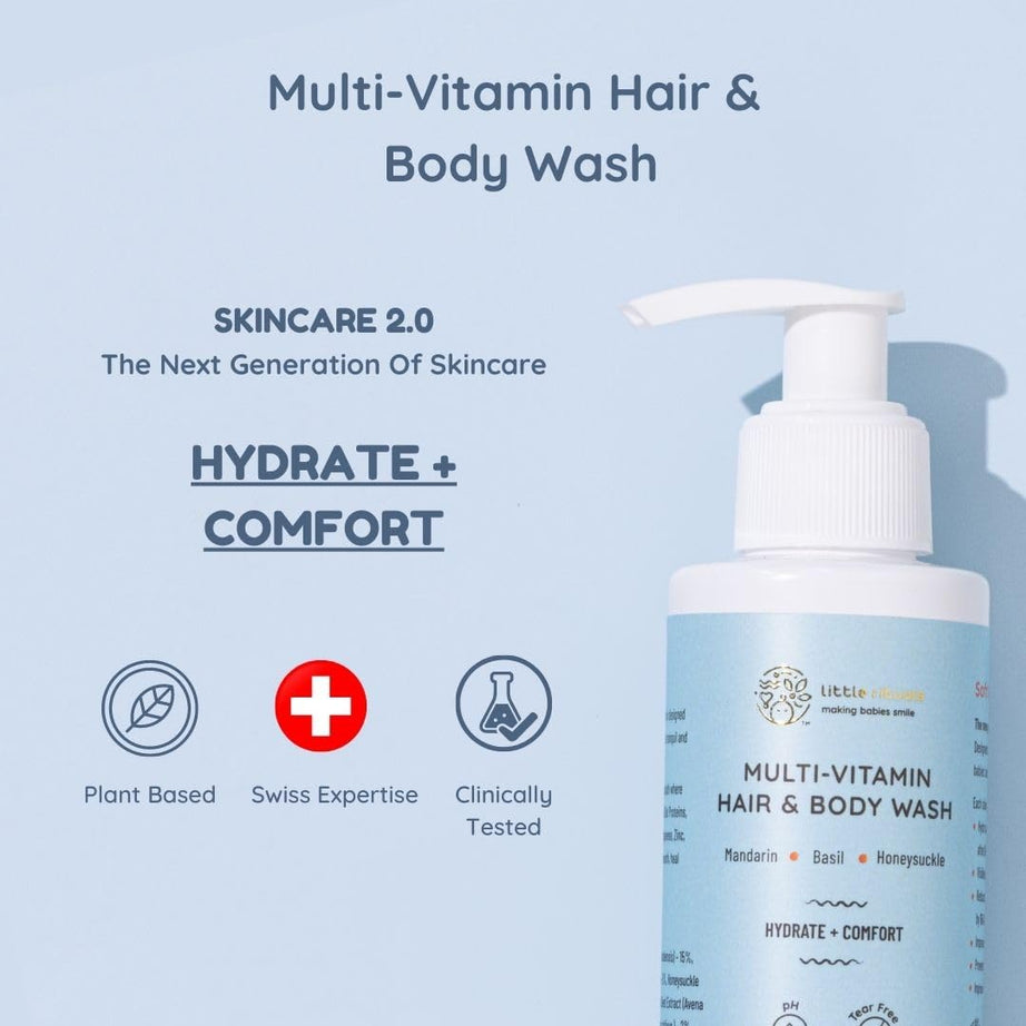 Little Rituals Baby Multi-Vitamin Hair & Body Wash - 200ml