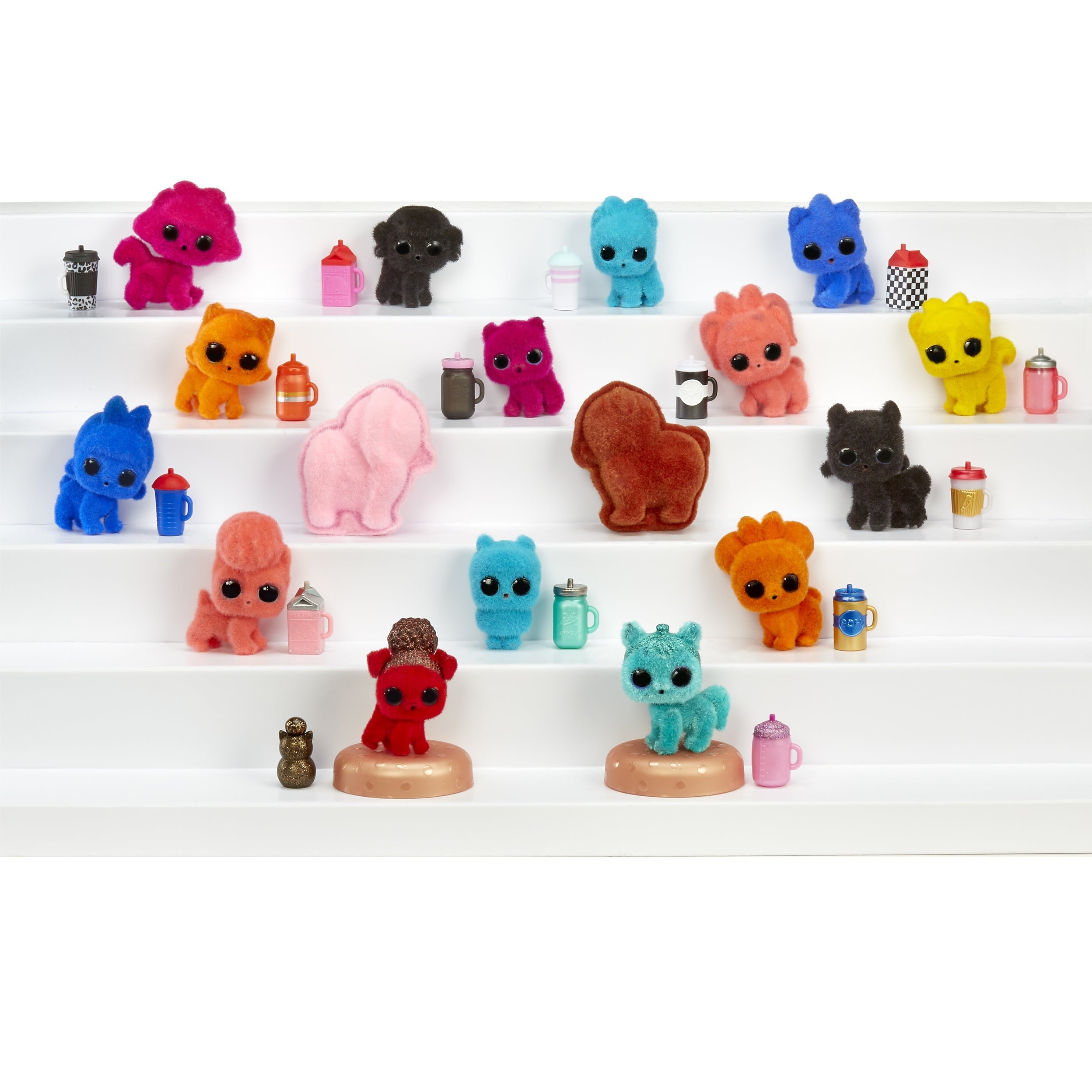 L.O.L. Surprise! Fuzzy Pets – Makeover Series | Washable Colorful Fuzz with 7 Surprises | Unbox, Wash & Reveal Pets in Shampoo Bottle Case - MINIMEE KIDS
