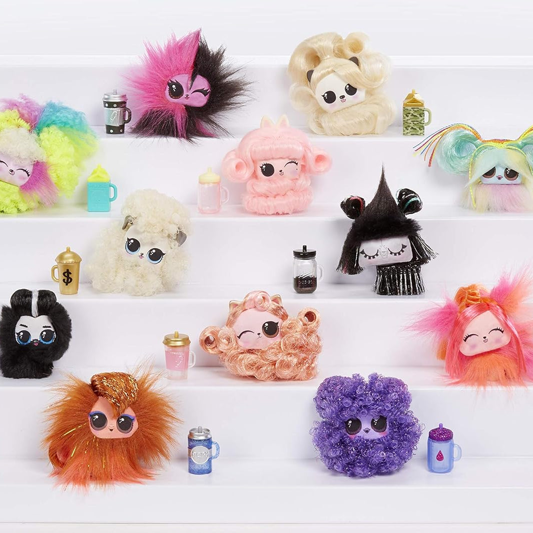 L.O.L. Surprise! Lights Pets with Real Hair & 9 Surprises Including Black Light Surprises - Collect All 12 Pets!