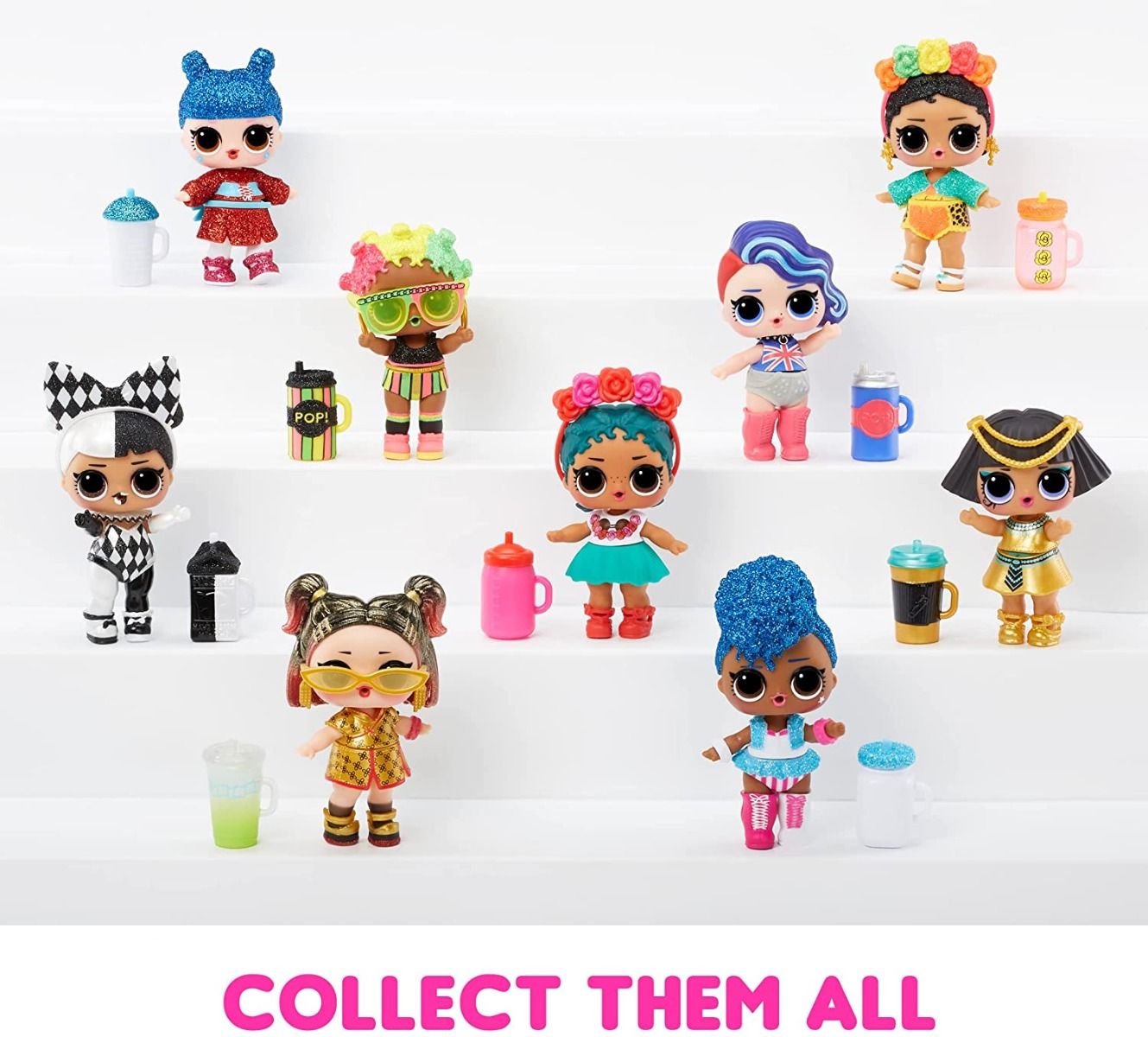 L.O.L. Surprise! World Travel Doll – 8 Surprises Inside Including Passport, Water Reveal & Fashion Accessories | Travel-Themed Collectible in Globe Packaging with Stand | Styles May Vary - MINIMEE KIDS