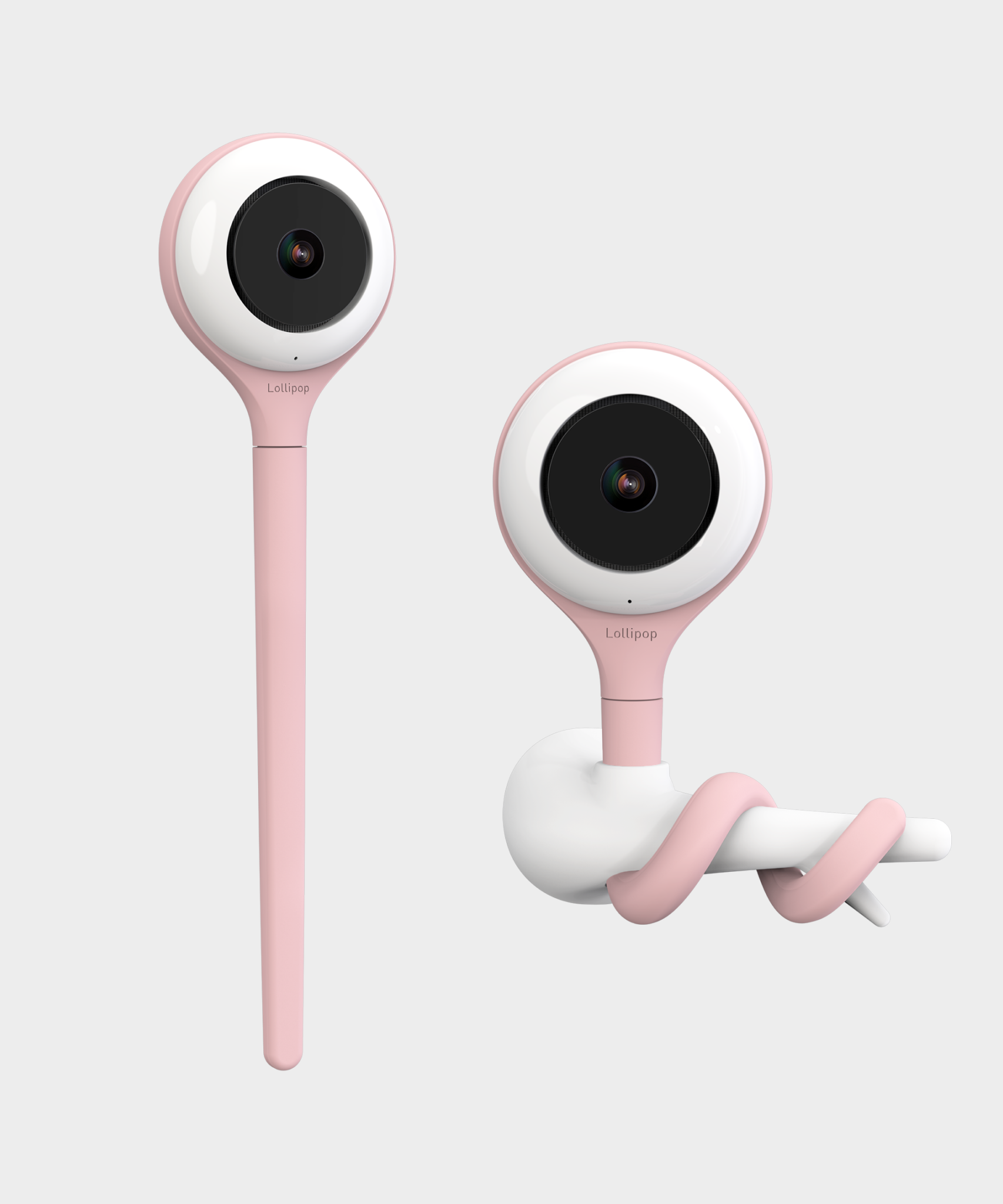 Lollipop Baby Camera | Advanced Smart Wi-Fi Full-HD 1080p Camera with Crying Detection and Breathing Monitoring (Available in Pistachio, Cotton Candy, and Turquoise) - MINIMEE KIDS