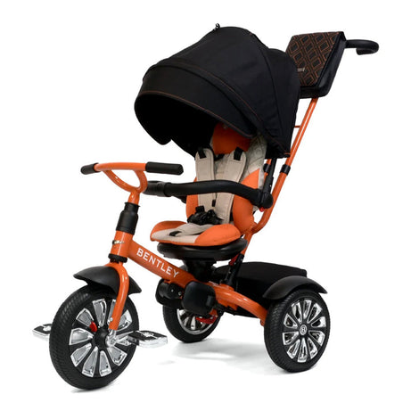 Bentley Mulliner 6-in-1 Convertible Baby Tricycle and Stroller – Luxury Baby Ride with Multiple Modes and Premium Design