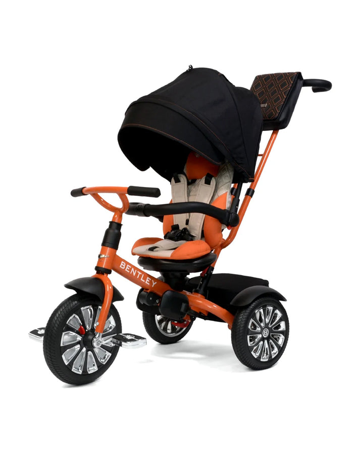 Bentley Mulliner 6-in-1 Convertible Baby Tricycle and Stroller – Luxury Baby Ride with Multiple Modes and Premium Design