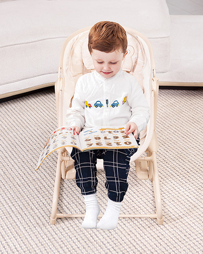 Mastela 4-in-1 Swing & Bassinet | Multi-Function Baby Cradle, Bedside Sleeper & Stationary Seat with Bluetooth & Melodies | 0-36 Months (Upto 15 Kg) | Minimee