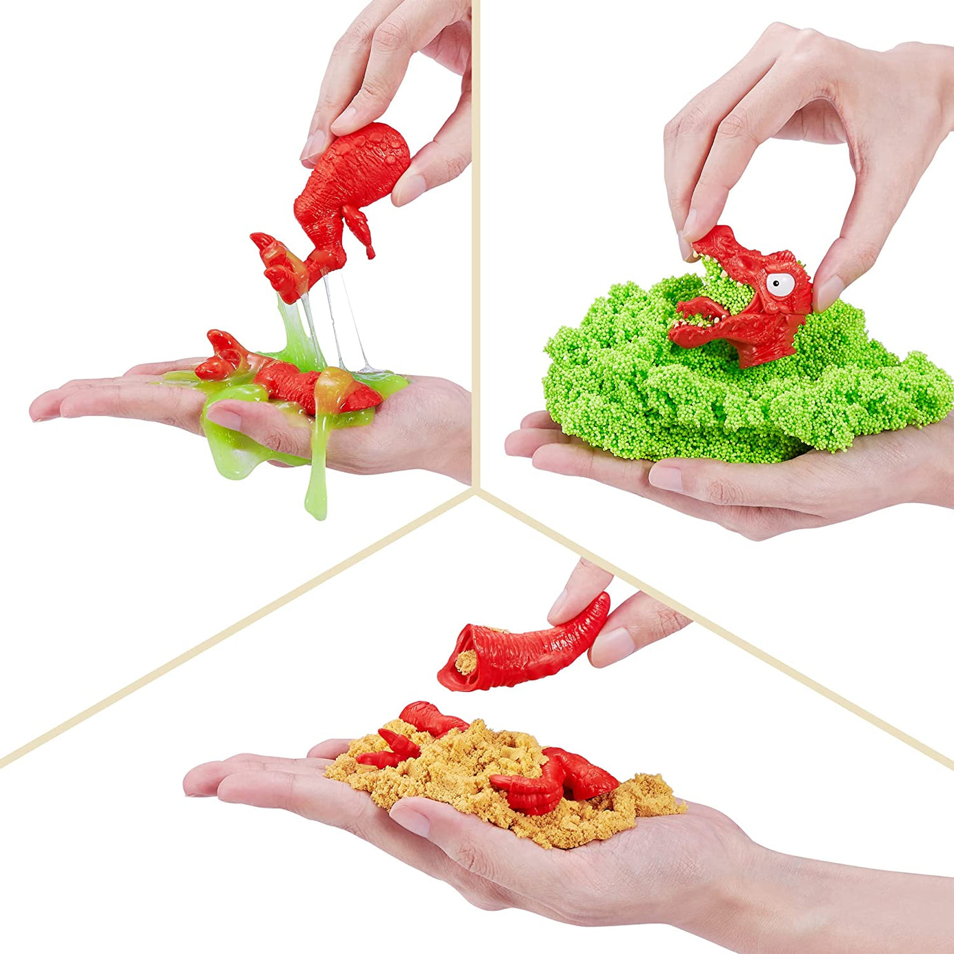 ZURU Smashers Dino Island Mega Dino Egg – 25+ Surprises, Dinosaur Toys for Kids, Includes Slime, Sand & More, Ages 5+