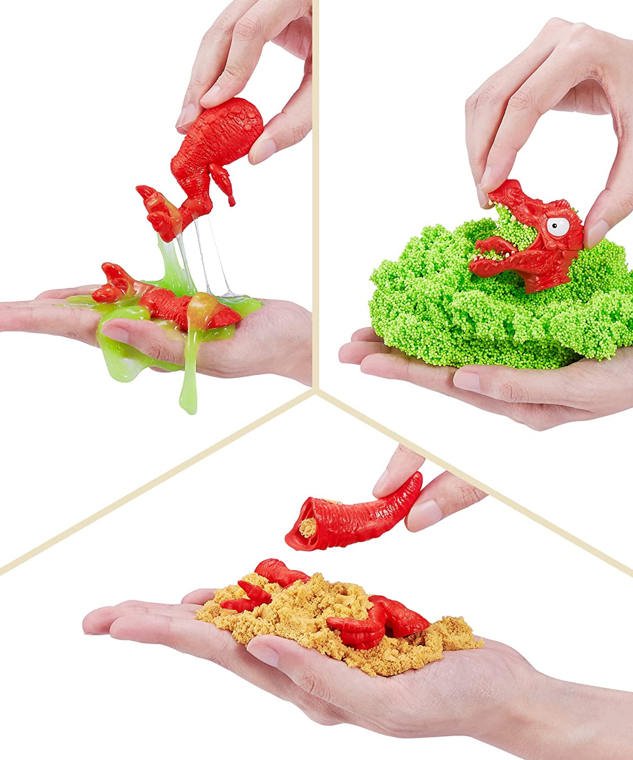 ZURU Smashers Dino Island Mega Dino Egg – 25+ Surprises, Dinosaur Toys for Kids, Includes Slime, Sand & More, Ages 5+ - MINIMEE KIDS