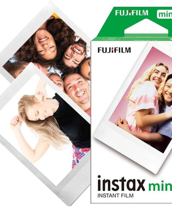 Fujifilm Instax Mini Instant Film – 20 Sheets (2 Packs of 10) | High-Speed ISO 800 | Super Fine Grain for Vivid & Sharp Photos | Compatible with All Instax Mini Cameras - MINIMEE KIDS