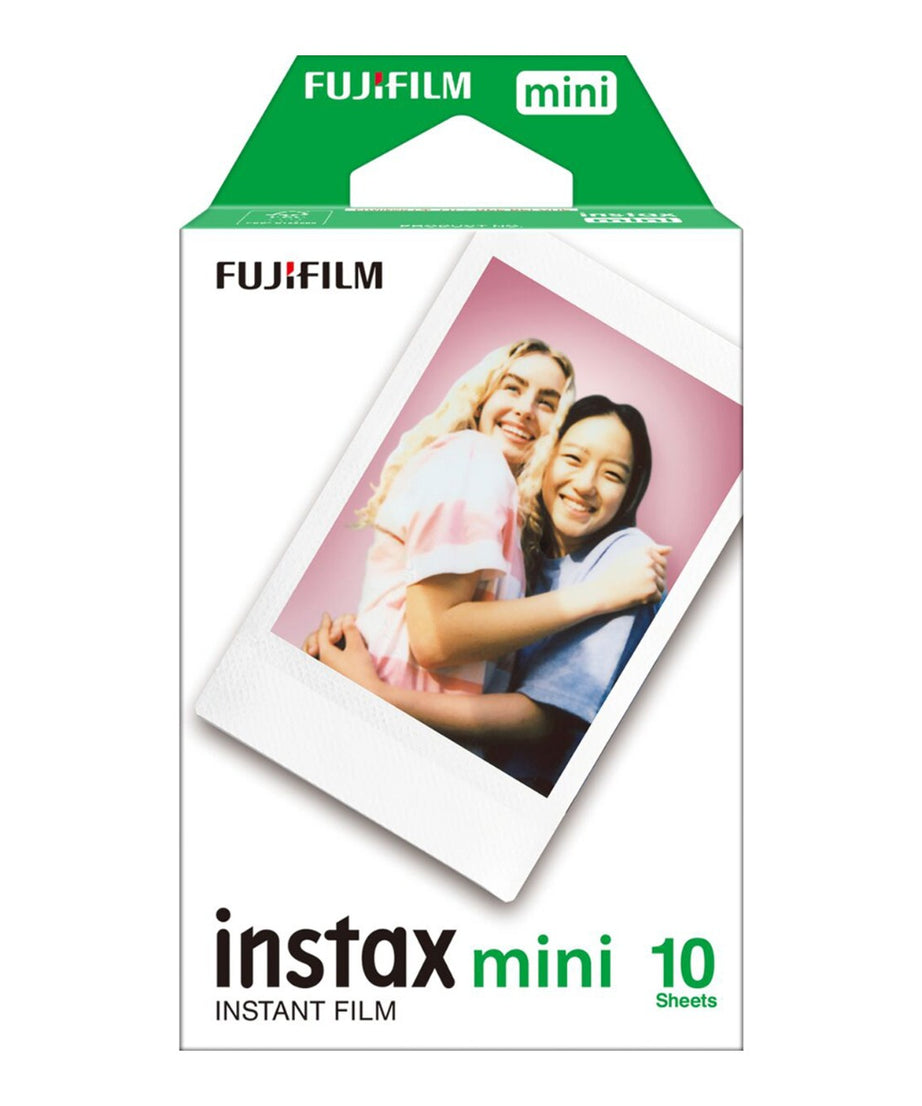 Fujifilm Instax Mini Instant Film - 10 Sheets | Credit Card Size | Vivid Color Reproduction | Compatible with All Instax Mini Cameras & Printers - MINIMEE KIDS