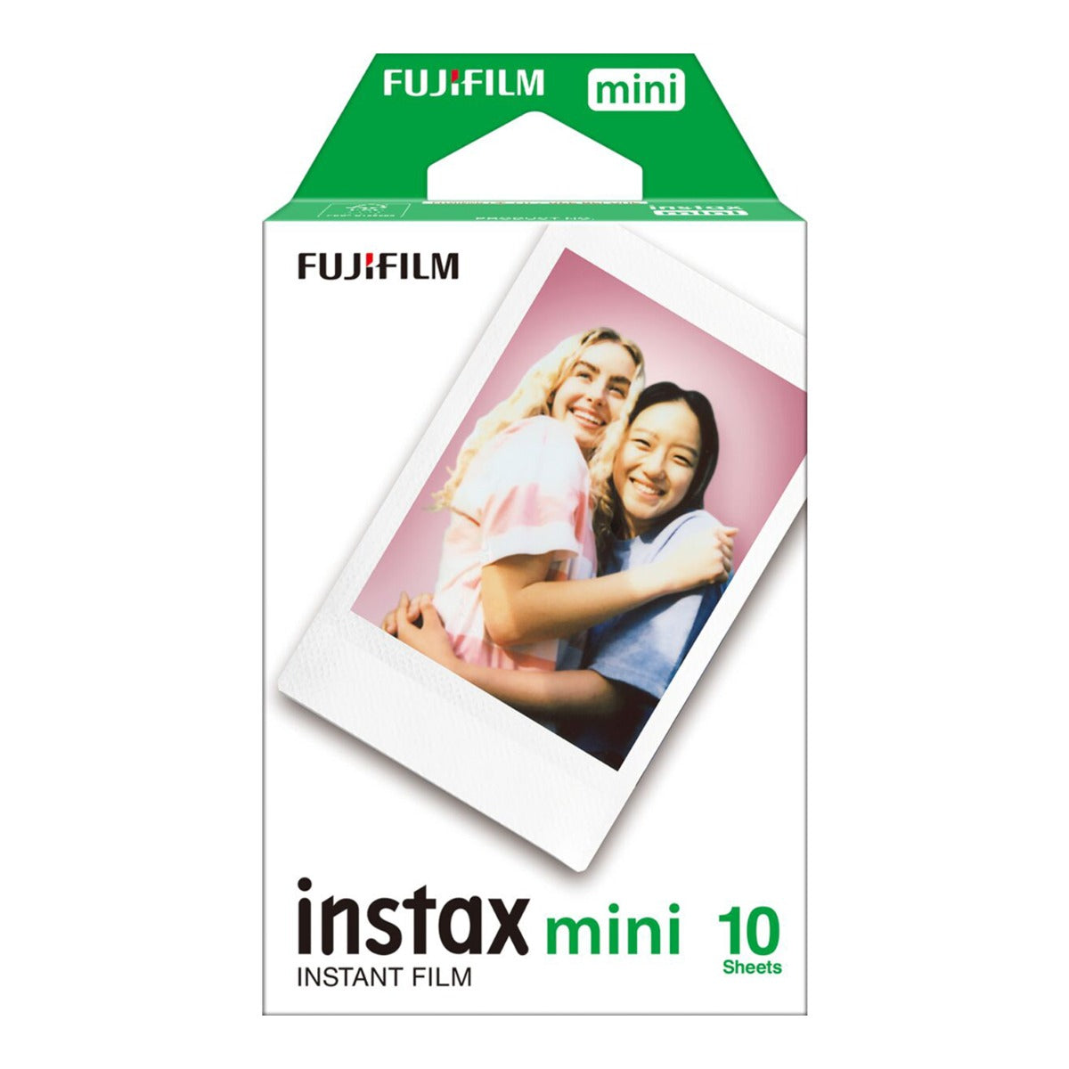 Fujifilm Instax Mini Instant Film - 10 Sheets | Credit Card Size | Vivid Color Reproduction | Compatible with All Instax Mini Cameras & Printers