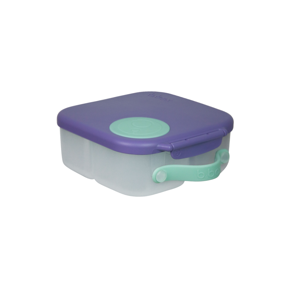 B.Box Mini Lunch Box 1L for Kids (3y+) | Leak-Proof 2-Compartment Lunchbox with Stretchy Flexi Fruit Holder & Adjustable Divider | BPA-Free & Freezer Safe | Assorted Colors - MINIMEE KIDS