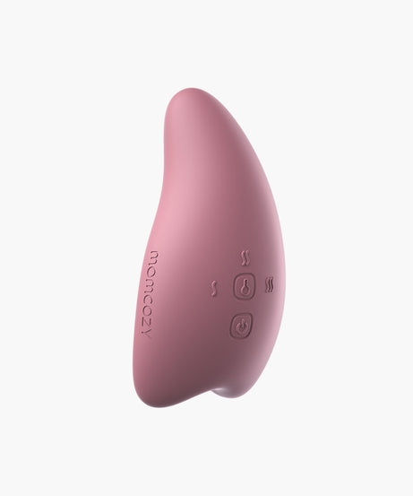 Momcozy I am Lactation Massager – 3 Modes, 2 Warming Functions, and 6 Intensity Levels for Pain Relief, Milk Flow Improvement, and Comfort During Breastfeeding