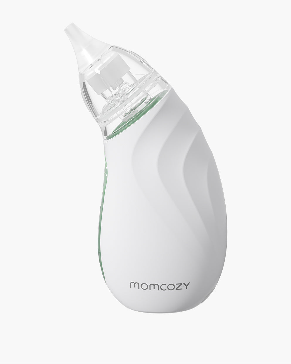 Momcozy I am Baby Nasal Aspirator BN02 with 65 Kpa Strong Suction, Self-Cleaning Function, Soothing Lullabies, Tricolor Light & BPA-Free Design for Gentle Baby Nose Care