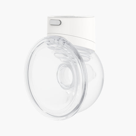 Momcozy S12 Pro Wearable Single Electric Breast Pump – Hands-Free, 24mm, White, Silent & Portable with 3 Modes, 9 Suction Levels, Leakproof Design, Rechargeable & BPA-Free