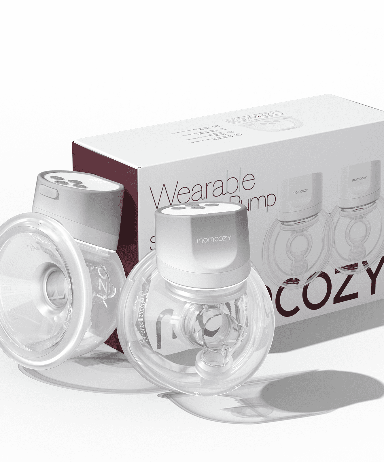 Momcozy Wearable Breast Pump S12 Pro | Dual Pump – 3 Modes, 9 Suction Levels, Double-Sealed Flange, LED Display & Silent Operation for Hands-Free Pumping - MINIMEE KIDS
