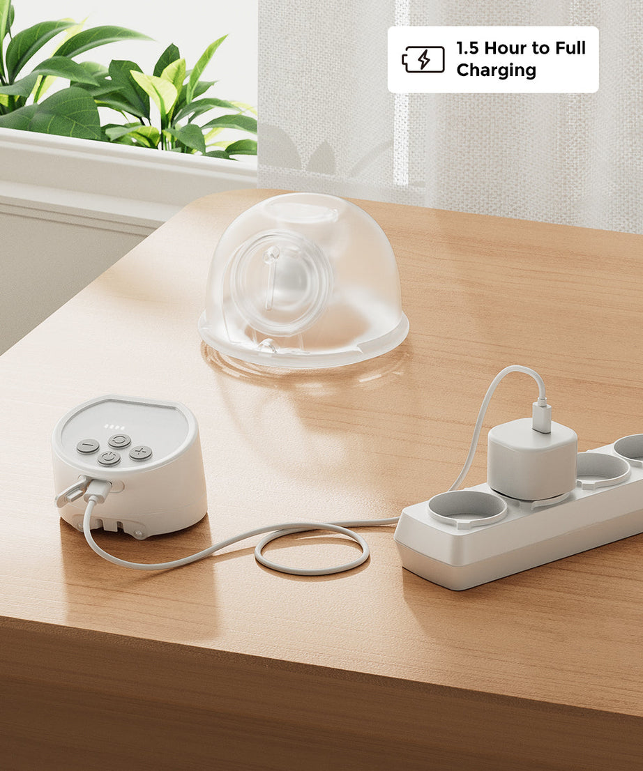 Momcozy Wearable Breast Pump S12 Pro | Dual Pump – 3 Modes, 9 Suction Levels, Double-Sealed Flange, LED Display & Silent Operation for Hands-Free Pumping - MINIMEE KIDS