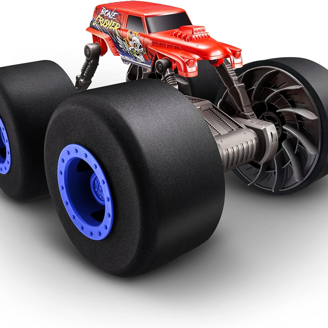 Zuru Metal Machines 6799 Over Drive Monster Truck 1:20 Scale - Battery Powered, All-Terrain, Water-Driving, Flips, 4WD, Toy for Boys and Girls | 1 piece Selected Randomly