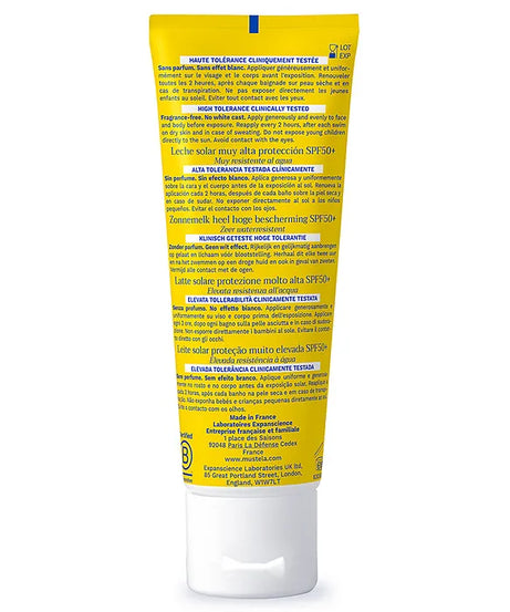 Mustela Very High Protection Sun Lotion SPF 50+ for Babies & Kids – Broad-Spectrum UVA & UVB Shield, Water & Sand Resistant | 40ml - MINIMEE KIDS