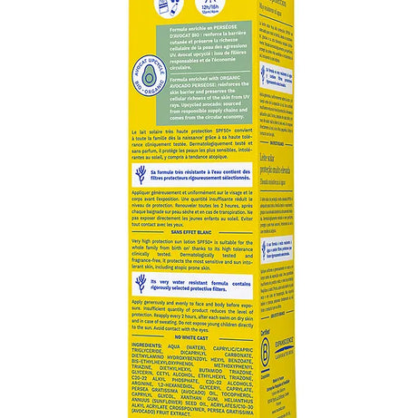 Mustela Very High Protection Sun Lotion SPF 50+ for Babies & Kids – Broad-Spectrum UVA & UVB Shield, Water & Sand Resistant | 40ml