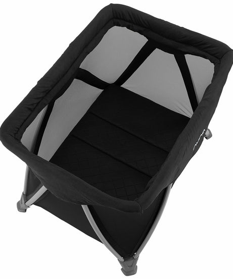 Nuna SENA Aire Playard with Zip Off Bassinet - Caviar | The Ultimate Travel Crib for Your Baby's Comfort - MINIMEE KIDS