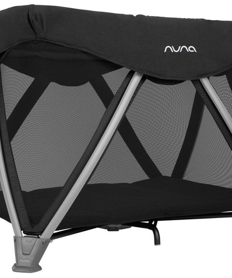 Nuna SENA Aire Playard with Zip Off Bassinet - Caviar | The Ultimate Travel Crib for Your Baby's Comfort - MINIMEE KIDS