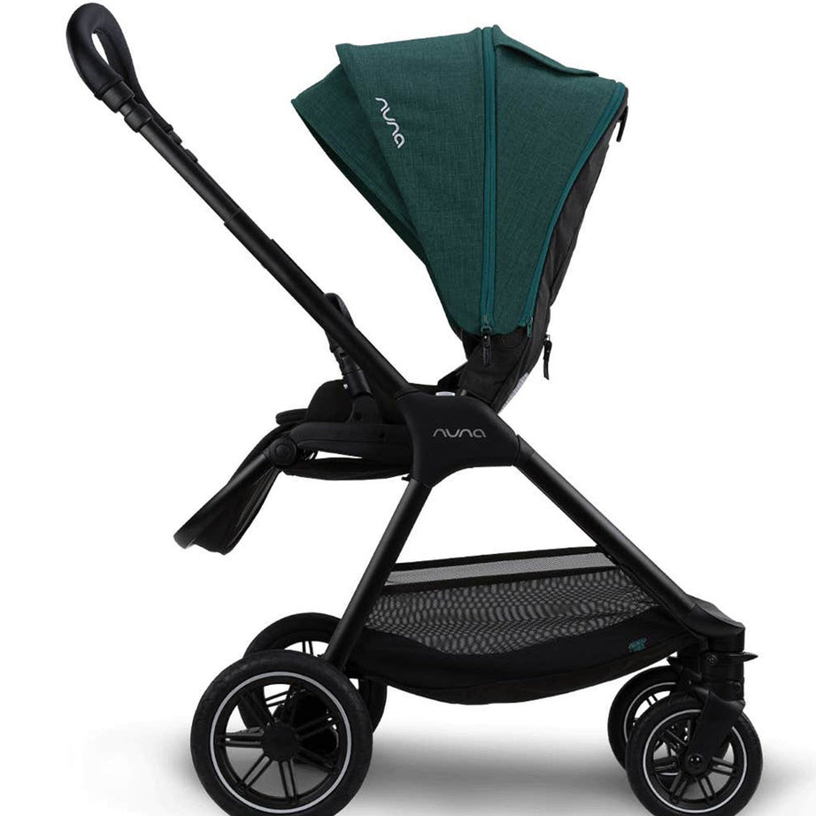 Nuna TRIV Next Baby Stroller | With Spring Suspension Seat Technology, One Touch Braking System | Pram for 0M+ (Up to 22kg) - Lagoon