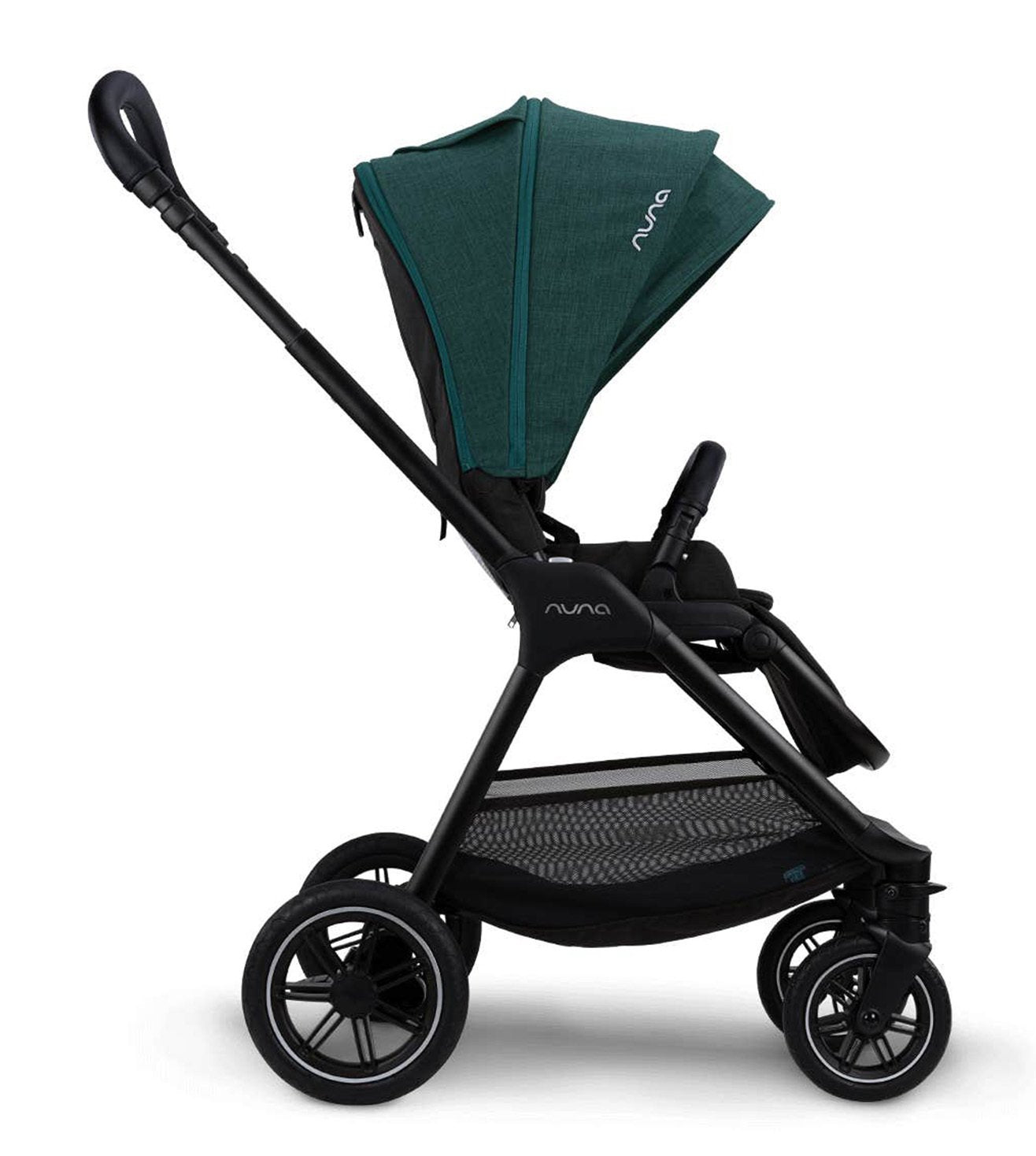 Nuna TRIV Next Baby Stroller | With Spring Suspension Seat Technology, One Touch Braking System | Pram for 0M+ (Up to 22kg) - Lagoon