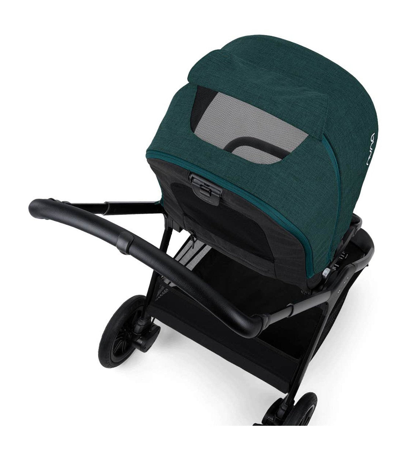 Nuna TRIV Next Baby Stroller | With Spring Suspension Seat Technology, One Touch Braking System | Pram for 0M+ (Up to 22kg) - Lagoon