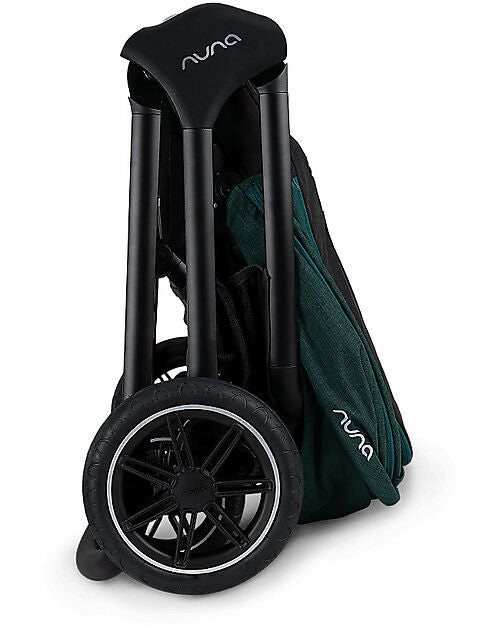 Nuna TRIV Next Baby Stroller | With Spring Suspension Seat Technology, One Touch Braking System | Pram for 0M+ (Up to 22kg) - Lagoon