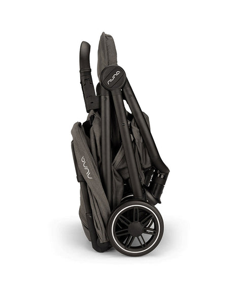 Nuna TRVL Compact Stroller in Dark Ocean – Ultra-Lightweight, Travel-Friendly Stroller for Infants and Toddlers with One-Hand Fold, Adjustable Recline, UPF 50+ Canopy & Progressive Suspension for Smooth Rides