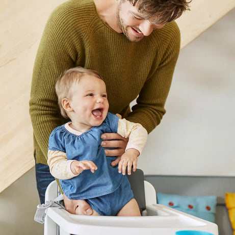 Nuna Zaaz High Chair - For 0M+ to 100Kg - Air Foam Cushion - Black Plum