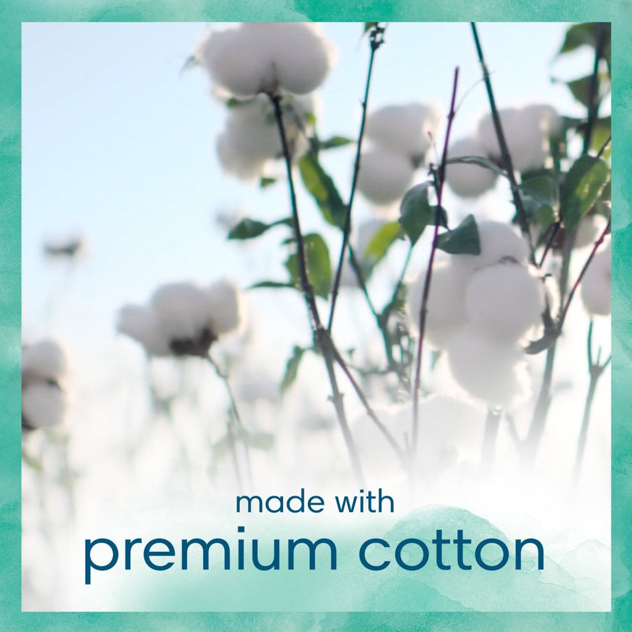 Pampers Harmonie Aqua Baby Wipes - Plastic-Free, Dermatologically Tested & Made with 99% Pure Water and Cotton | Gentle & Safe for Newborn Skin | 48 Wipes Per Pack